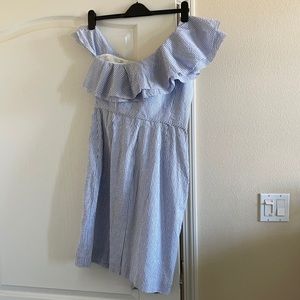 Jcrew one shoulder dress